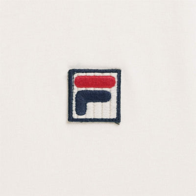 FILA Marconi Tee Cream/Navy Men's Retro Sportswear T-Shirt