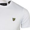 Lyle & Scott Men's short sleeve plain polo White