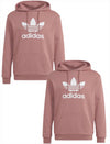 Adidas Hoodie Originals Mens Pale Burgundy Gym Hoodie Sports Pullover