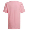 Adidas Kids Flower Print Tee Pink Short Sleeve Shirt