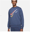 NIKE MULTI SWOOSH CREW SUIT NAVY