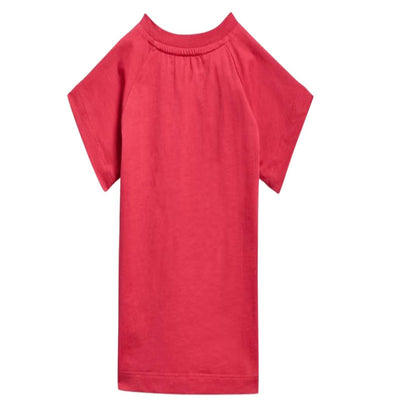 ADIDAS Baby Tee Deep Pink Trendy Short Sleeve Shirt for Babies, Soft Fabric
