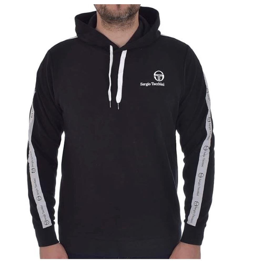 Sergio Tacchini Men's Devok Sweater Navy/White Crewneck Jumper