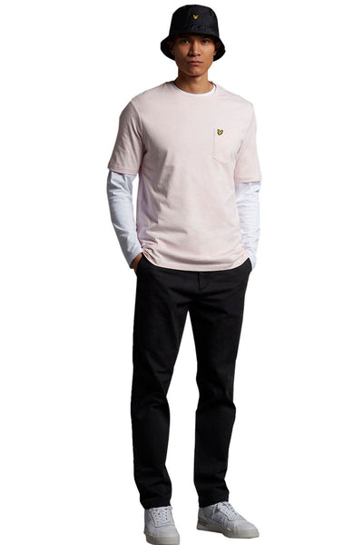 LYLE & SCOTT Men's Relaxed Pocket T-Shirt  Casual Crew Neck Tee