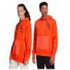 ADIDAS Men's Hoodie Orange Comfortable Casual Sportswear Sweatshirt