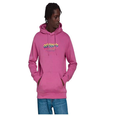 ADIDAS Hyperreal OH Hoodie Lilac Purple - Trendy Casual Streetwear Pullover