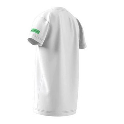 Adidas Youth AR MMK Tee White Kids Athletic T-Shirt Crewneck Short Sleeve