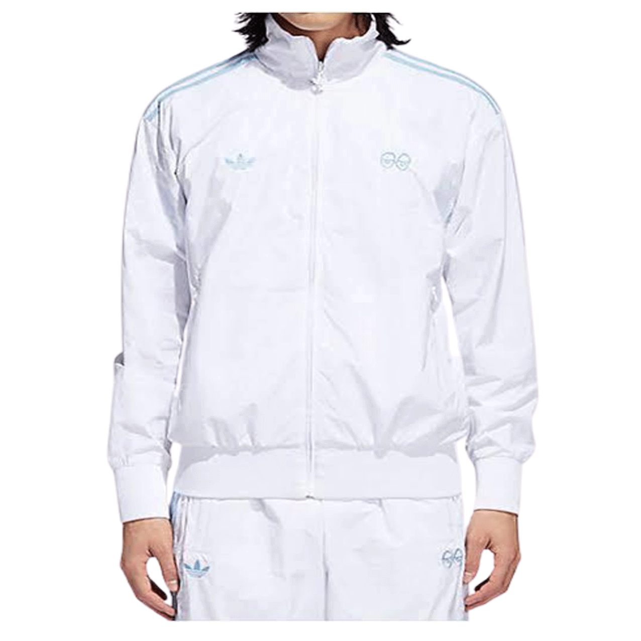 ADIDAS KROOKED TRACK TOP WHITE