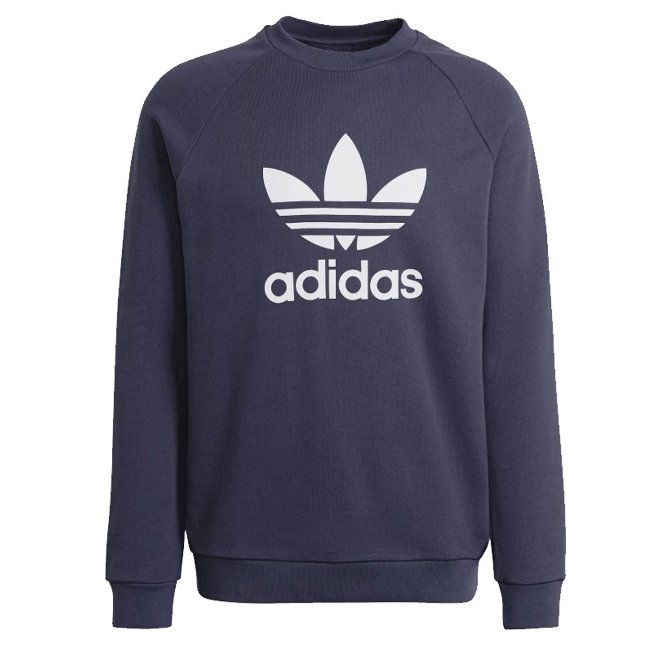 ADIDAS  TREFOIL CREW NAVY
