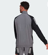 Adidas 1/4 ZIP TRAINING TOP GREY/BLK/WHI