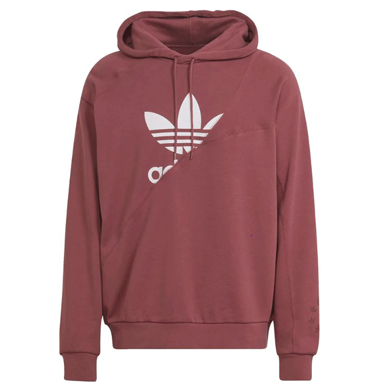 Adidas BLD FT OH HOODY BURGUNDY