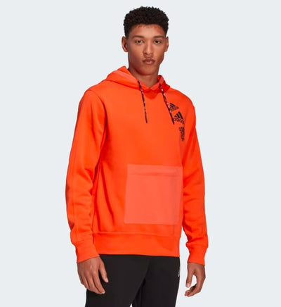 Adidas  Q4 BRAND LOVE OH HOODIE ORANGE
