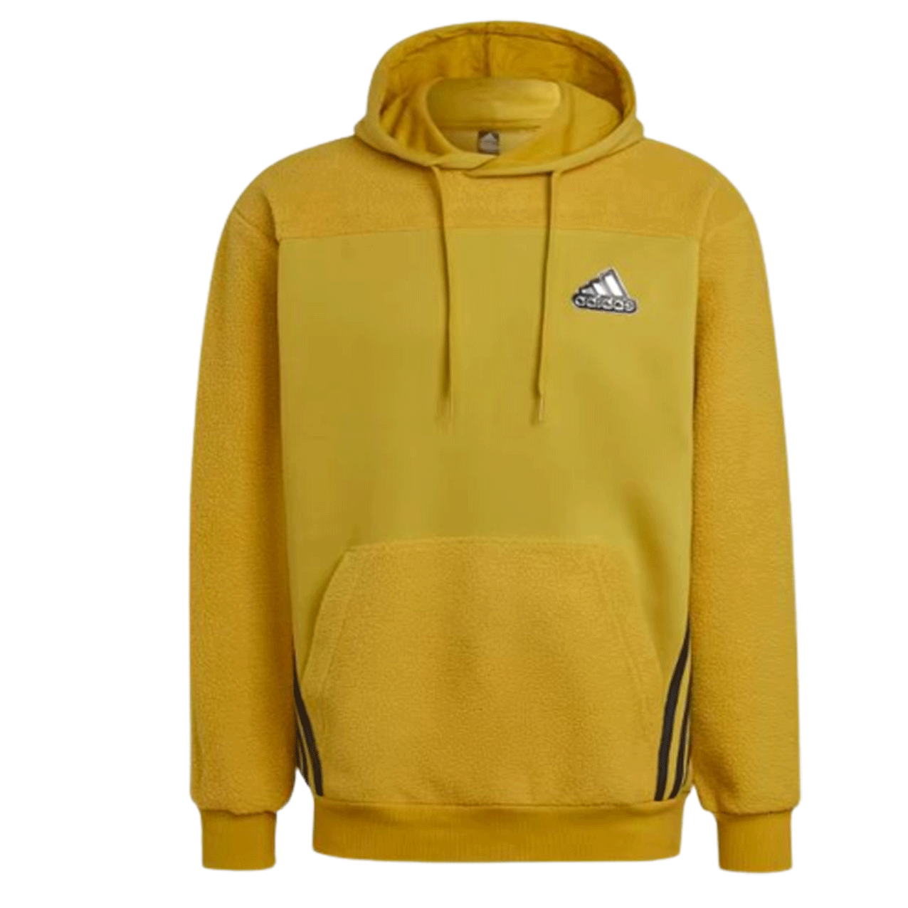 Adidas  SHERPA FLEECE HOODIE MUSTARD