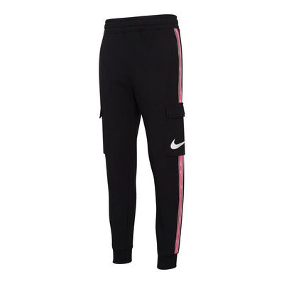 NIKE REPEAT CREW SUIT BLACK/PINK