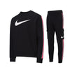 NIKE REPEAT CREW SUIT BLACK/PINK