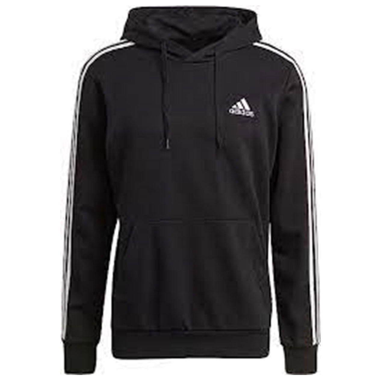 ADIDAS 3S FT HOODIE BLACK