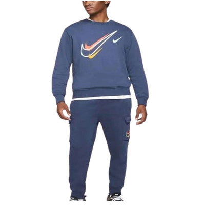 NIKE MULTI SWOOSH CREW SUIT NAVY