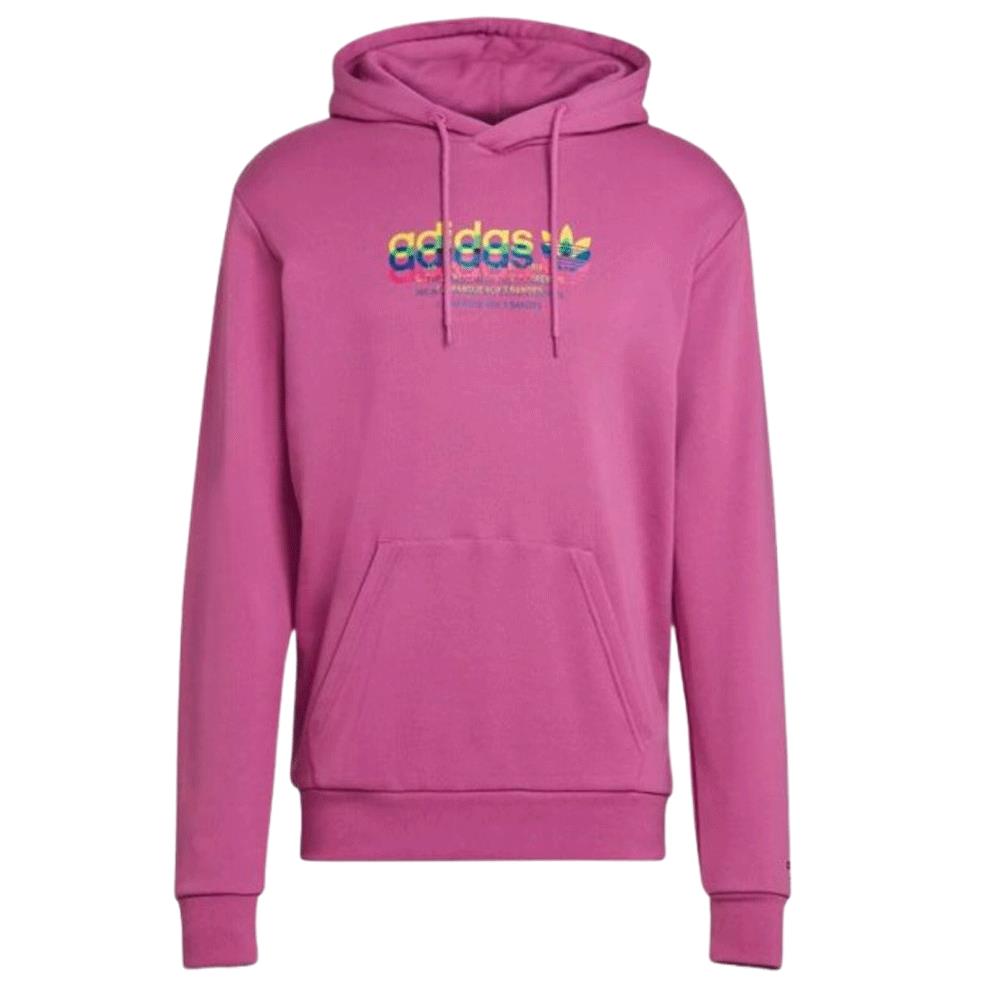 ADIDAS Hyperreal OH Hoodie Lilac Purple - Trendy Casual Streetwear Pullover