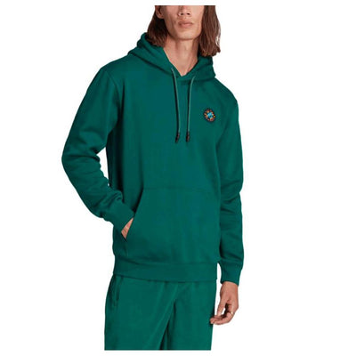 ADIDAS Wander Hour Hoodie Dark Green - Men's Casual Outdoor Comfort Fit