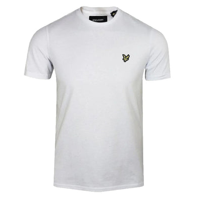 Lyle & Scott Men's short sleeve plain polo White
