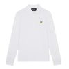Lyle & Scott Men's long sleeve classic polo White