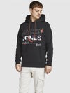JACK & JONES  Regular Fit Men's Casual Pullover Hoodie