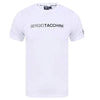 Sergio Tacchini mens tee white/navy casual crew neck t-shirt