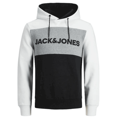 JACK & JONES JJELOGO BLOCKING HOODIE  Logo Hoodie