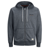 Jack&Jones Mens   BLACK MELANGE OH HOODIE
