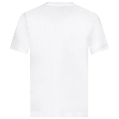 NIKE MULTI SWOOSH LOGO TEE WHITE
