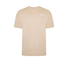 Nike T Shirt Mens Short Sleeve Tee Gym Running T Shirt Beige Sports Tee - MRGOUTLETS