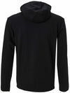 Ellesse Mens Hoodie Full Zip Tracksuit Top Ornari Black Hoody Hood Black Cotton - MRGOUTLETS