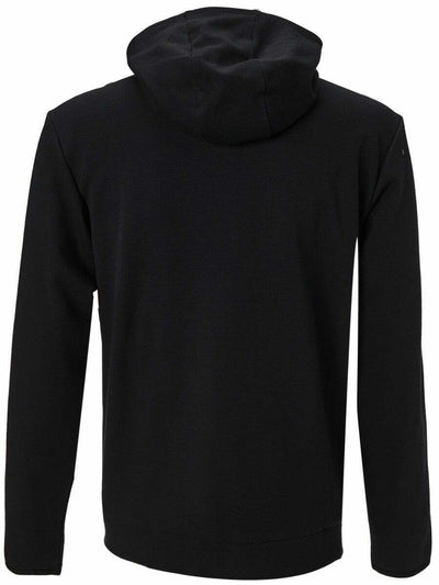 Ellesse Mens Hoodie Full Zip Tracksuit Top Ornari Black Hoody Hood Black Cotton - MRGOUTLETS