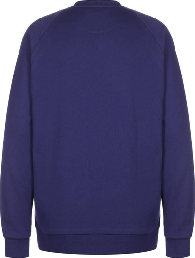 Adidas Mens Jumper Trefoil Sweatshirt Navy Pullover Gym Jumper Casual Sweat Top