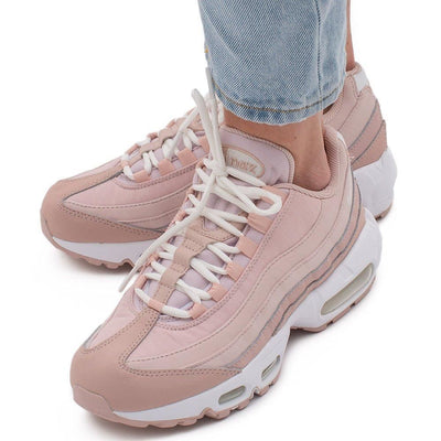 Nike Air Max Trainers Womens Pink Oxford Lace Up Sneakers Gym Running Trainers