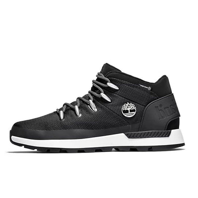 Timberland Mens Boots Sprint Trekker Waterproof Mesh Boots Black Boots