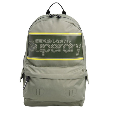 Superdry Backpack Mens Army Pine Green Bag School Bag Casual Backpack