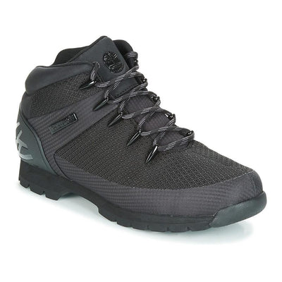 Timberland Mens Boots Hiking Boots Black Knit Winter Lace Up Boots Casual Boots