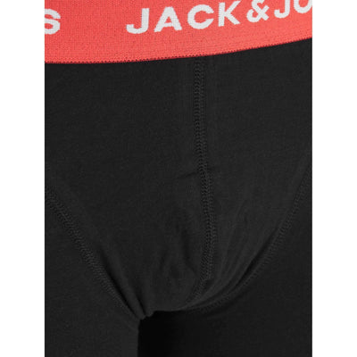Jack & Jones Trunks Underwear 3 Pack Trunks Sports Underwear Black