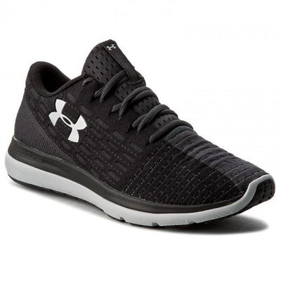 Under Armour Trainers UA Slingflex Sneakers Unisex Black Lace Up Trainers