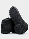 Timberland Mens Boots Hiking Boots Black Knit Winter Lace Up Boots Casual Boots