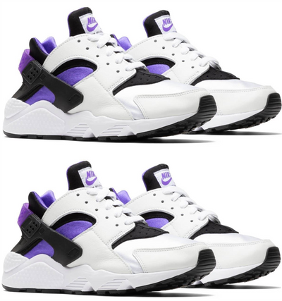 Nike Air Huarache Trainers Hyper Trainers Lace Up White Sneakers