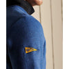 Superdry Mens Blue Long Sleeve Jumper Crew Neck Pullover Casual Top