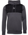 Puma Hoodie Mens CLSX Gym Running Pullover Hoody Grey Black Long Sleeve Hoodie - MRGOUTLETS