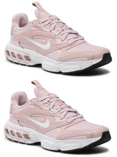 Nike Zoom Air Trainers Womens Pink Trainers Lace up Sneakers Barely Rose