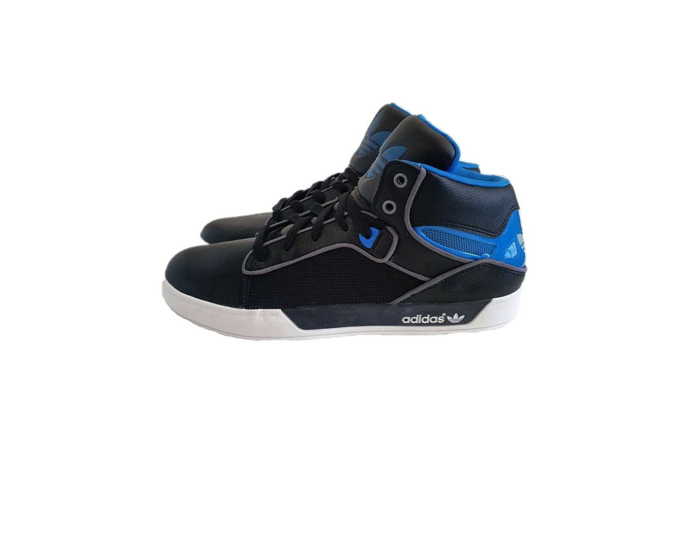 Adidas Mens Attitude Vulc West Originals Trainers Sneakers Black - MRGOUTLETS