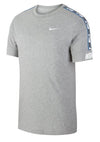 Nike T-Shirt Mens Grey Short Sleeve Tee Gym Running T Shirt Casual Tee - MRGOUTLETS