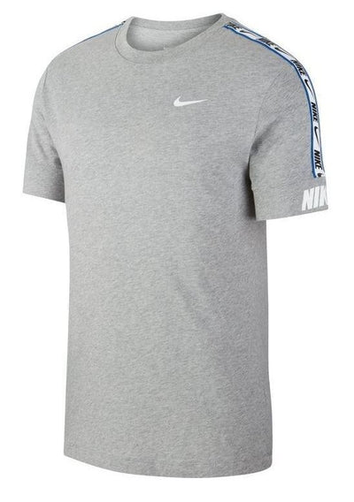 Nike T-Shirt Mens Grey Short Sleeve Tee Gym Running T Shirt Casual Tee - MRGOUTLETS