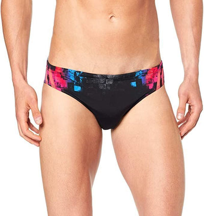 Adidas Mens Pro Swimsuit Solid Trunks Swimwear Underwear Pool Briefs Black