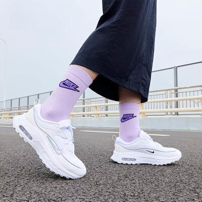 Nike Air Max Bliss Trainers Womens White Lace Up Trainers Running Sneakers